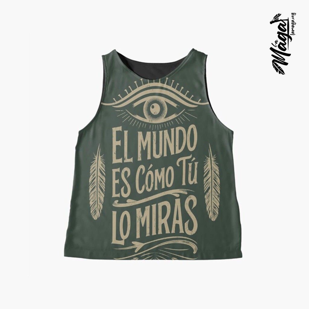 Remera El mundo es como tú lo miras